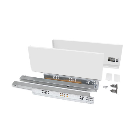 Cassetto esterno Vertex 40 kg altezza 131 mm - Emuca