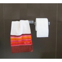 copy of Salva sifone per cassetti del bagno, in plastica, rettangolare, colori bianco o grigio
