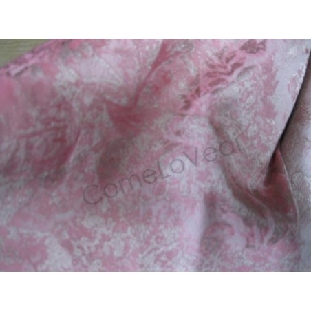 Tessuto in cotone rosa oro, canvass per arredamento, borse, bricolage