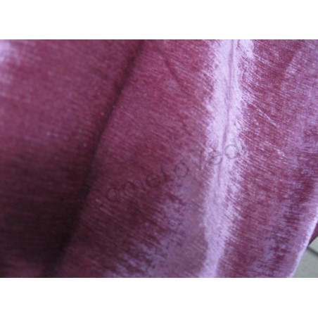 Tessuto in velluto leggero rosa scuro, stoffa per arredamento, borse, bricolage