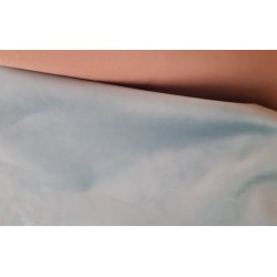 Tessuto in velluto celeste, stoffa per arredamento, hobby creativi cm 50x50