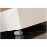 Ruota per mobile scrivania colore grigio, diametro 40mm, altezza 50mm portata 35 kg
