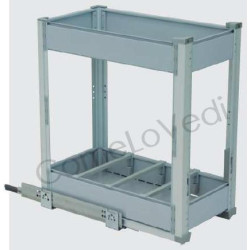 GF301 Cesto estraibile portabottiglie ed alimenti GASPERIN
