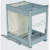 GF318 Cesto estraibile porta pane, bottiglie ed alimenti GASPERIN