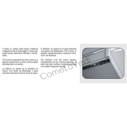 GF330 Cesto estraibile porta pane e biancheria h.518, p.480mm GASPERIN