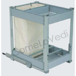GF318 Cesto estraibile porta pane, bottiglie ed alimenti GASPERIN