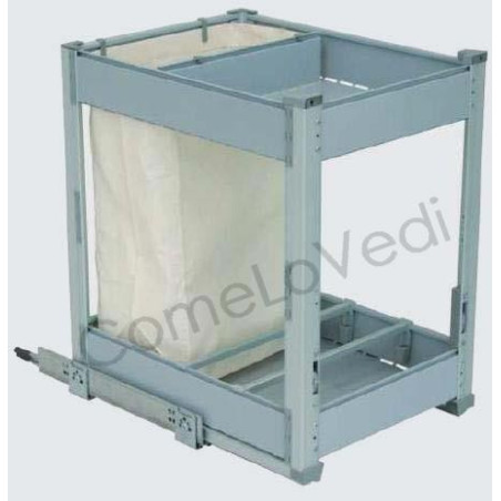 GF318 Cesto estraibile porta pane, bottiglie ed alimenti GASPERIN