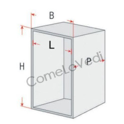 GF302 Cesto estraibile porta alimenti GASPERIN
