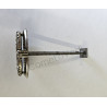 Maniglia pendente in ottone stile impero art.04, colore argento, scegliere misura