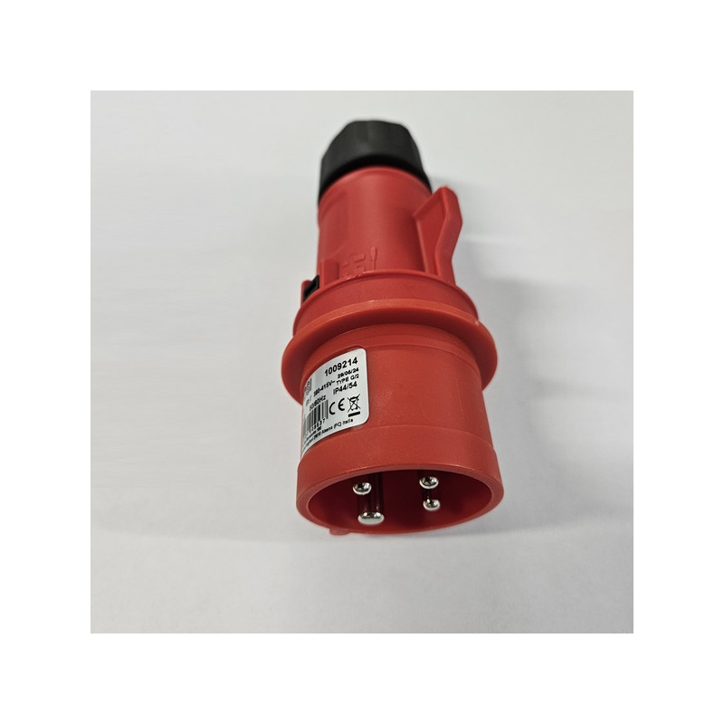 SPINA VOLANTE INDUSTRIALE ROSSA 4P 380V 16A IP44