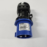 Adattatore INDUSTRIALE BLU 3P 220-250V 16A - domestico triplo BIPASSO 16A