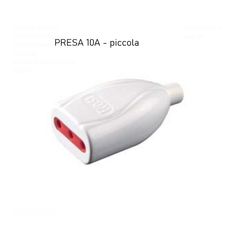 PRESA volante 10A per spina piccola