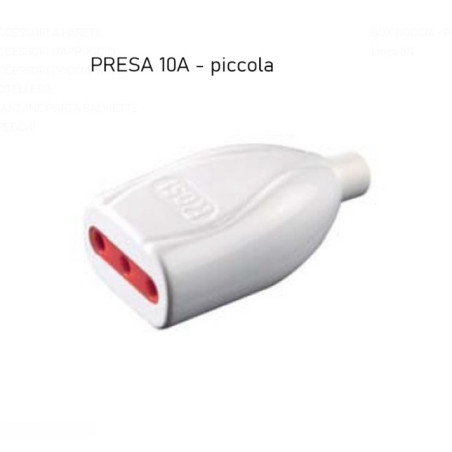 PRESA volante 10A per spina piccola
