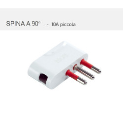 SPINA 90° a pipa piccola 10A