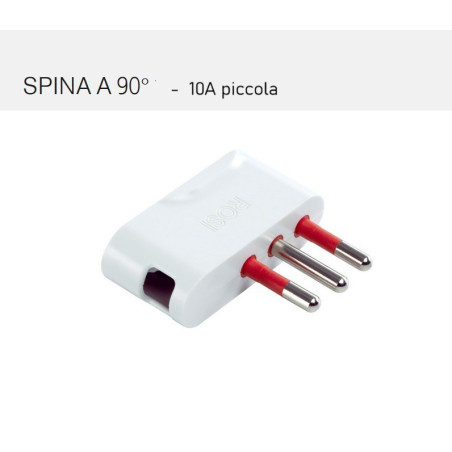 SPINA 90° a pipa piccola 10A