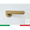 Maniglia da porta NION con copritoppa Patent, laccato ORO SATINATO