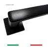 Maniglia da porta 7900 con copritoppa Patent, colore NERO SATINATO