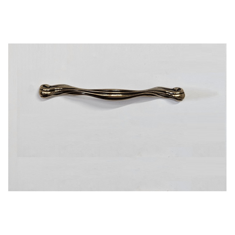 Maniglia per armadio o cucina, fori 96mm, oppure 128mm, colore bronzo