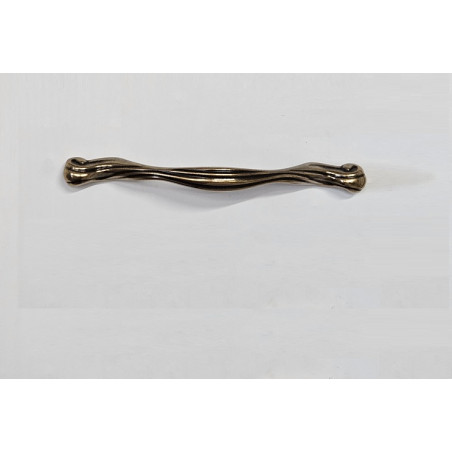 Maniglia per armadio o cucina, fori 96mm, oppure 128mm, colore bronzo