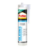 Silicone acetico trasparente Henkel Pattex,  resistente alla muffa per bagni e cucine