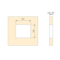 Multipresa Atom 14 per scrivania - Emuca